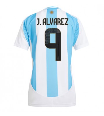 Argentina Julian Alvarez #9 Hemmatröja Kvinnor Copa America 2024 Kortärmad